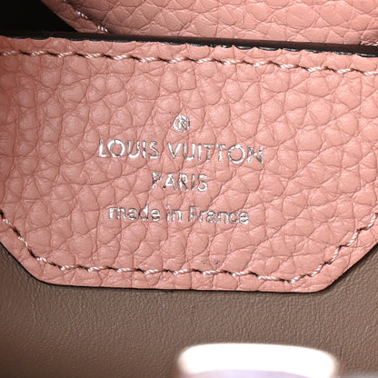 Louis Vuitton Taurillon Capucines PM Magnolia 6 of 9