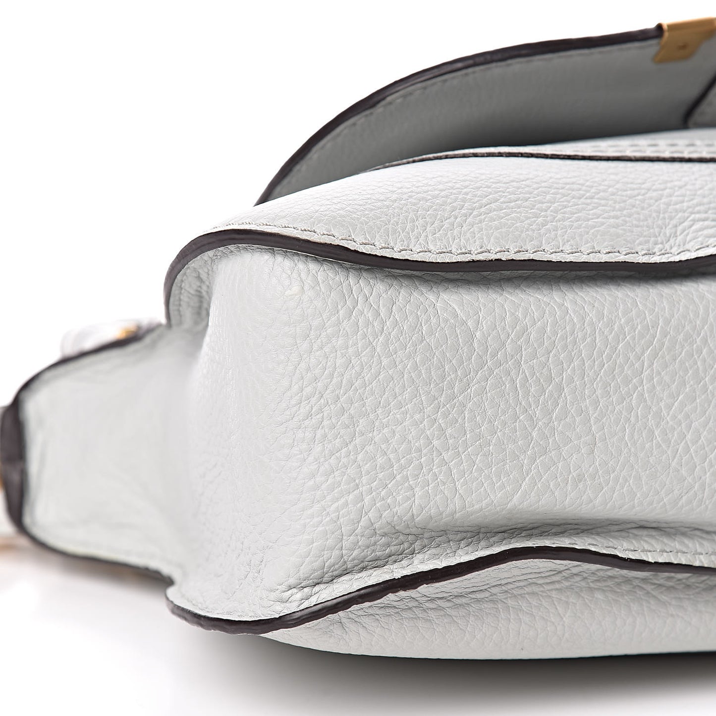 Calfskin Small Marcie Satchel Airy Grey