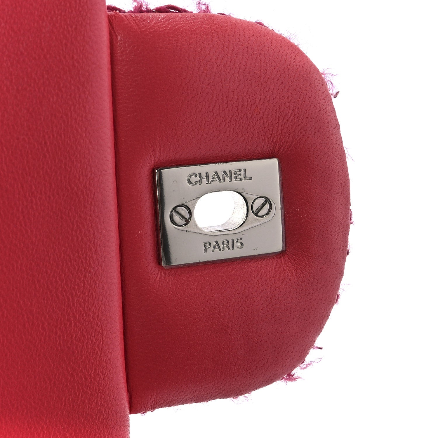 Chanel Tweed Patchwork Medium Single Flap Pink 5 of 11