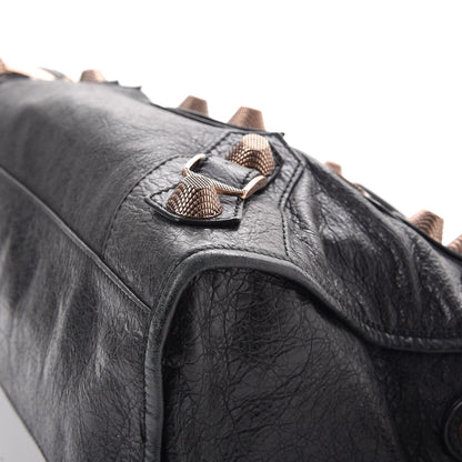 Balenciaga Agneau Giant 21 Rose Gold Hardware City Black 11 of 12