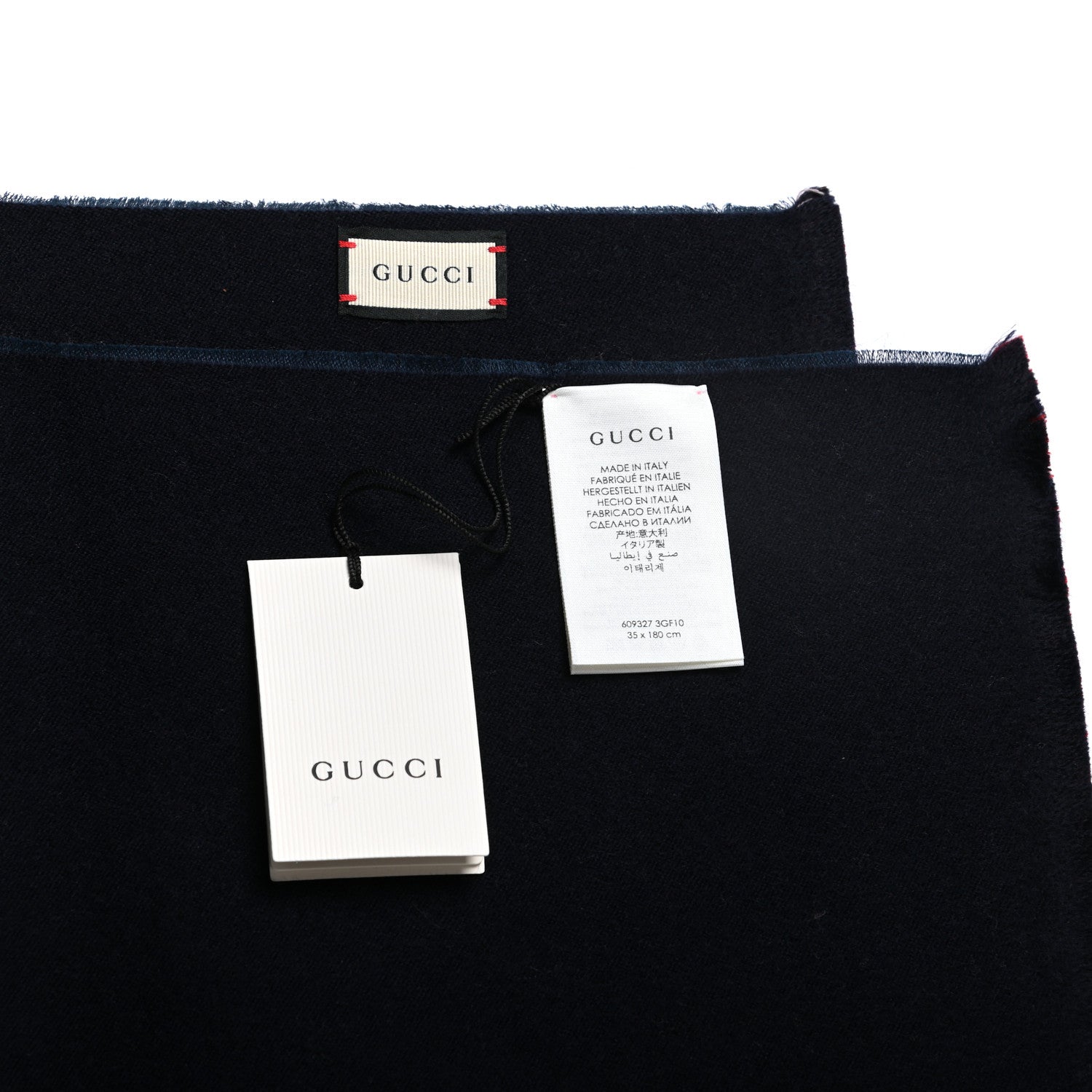 Gucci Wool Cotton GG Monogram MHerry Scarf Violet Pink 3 of 4
