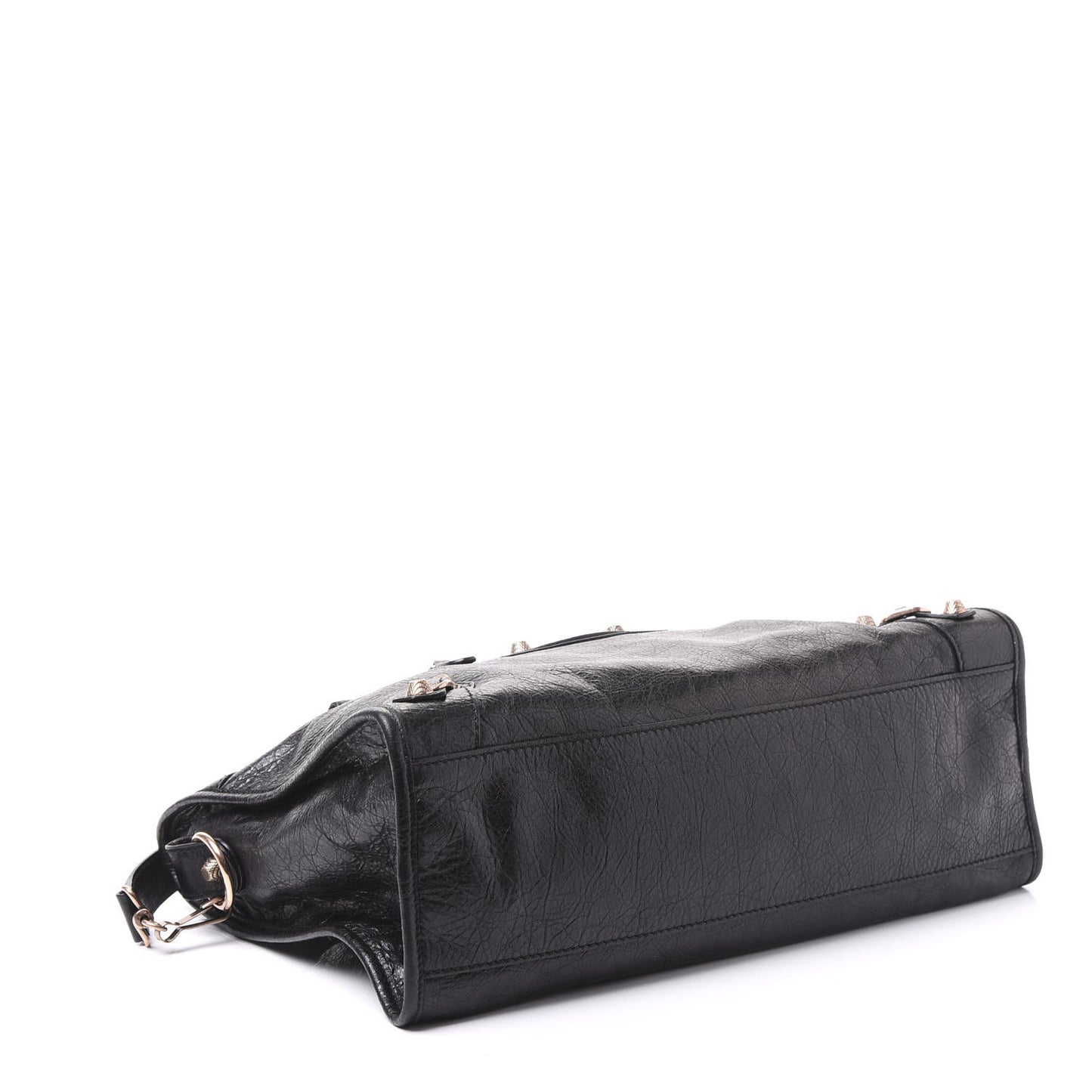 Agneau Giant 12 Rose Gold Hardware City Black