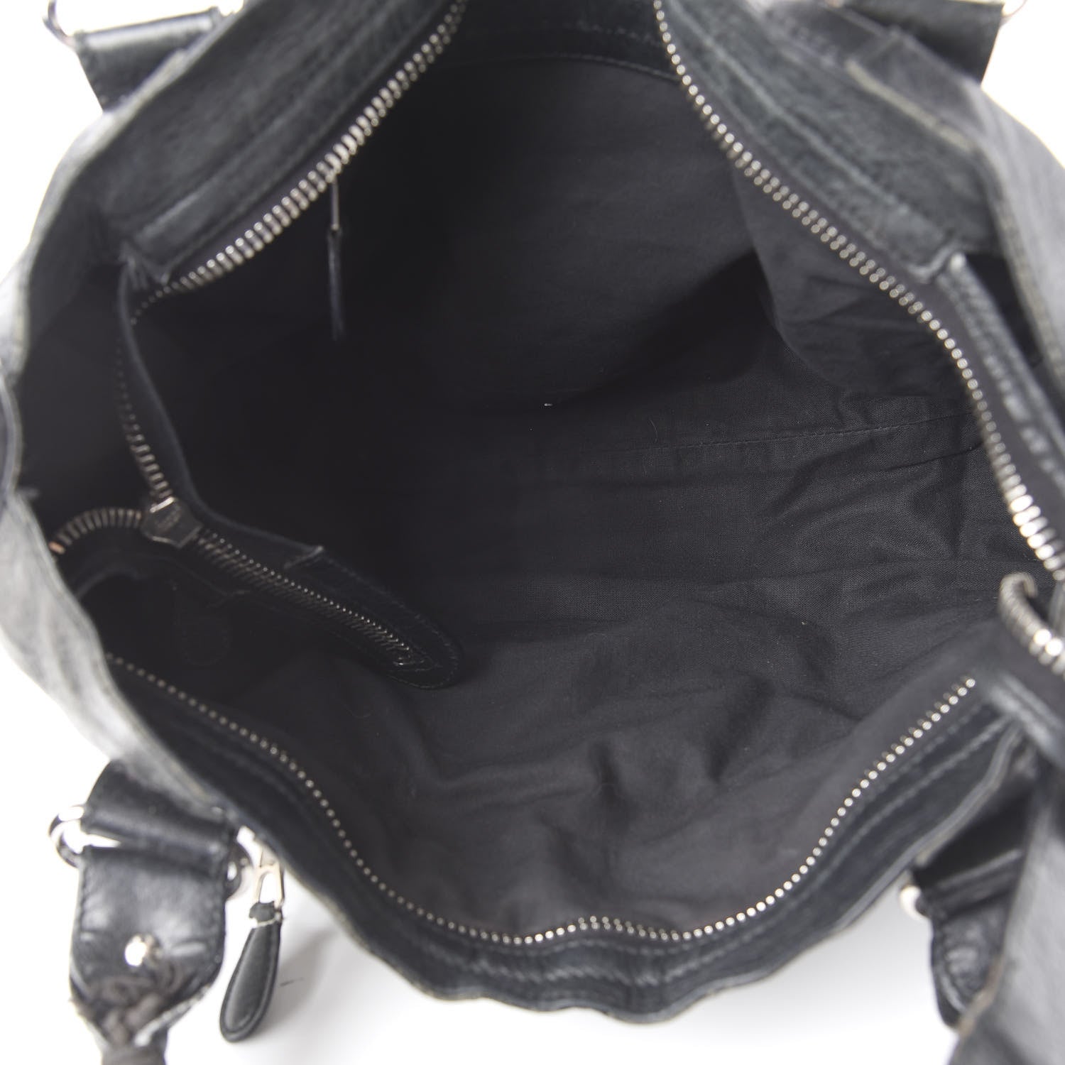Balenciaga Agneau Lattice Woven Giant 21 City Black 4 of 10