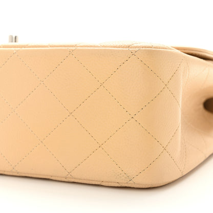 Chanel Caviar Quilted Jumbo Double Flap Beige Clair 10 of 11