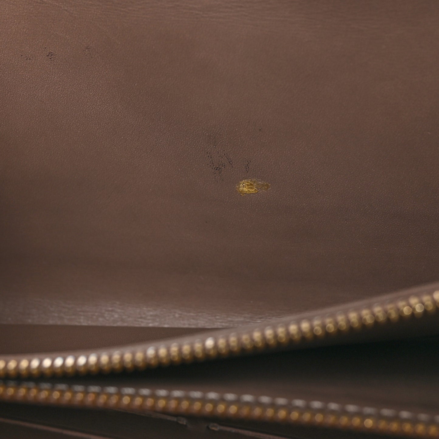 LOUIS VUITTON Vernis Sarah Wallet Noisette