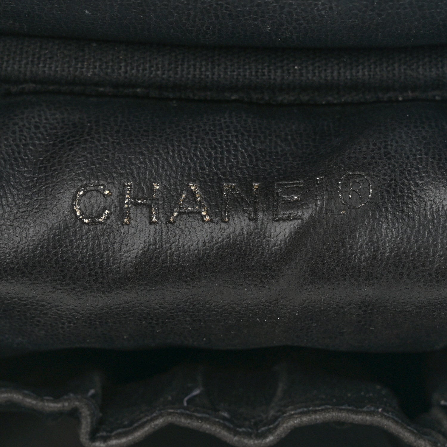 Chanel Caviar Vanity Cosmetic Case Black 6 of 9