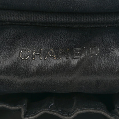 Chanel Caviar Vanity Cosmetic Case Black 6 of 9