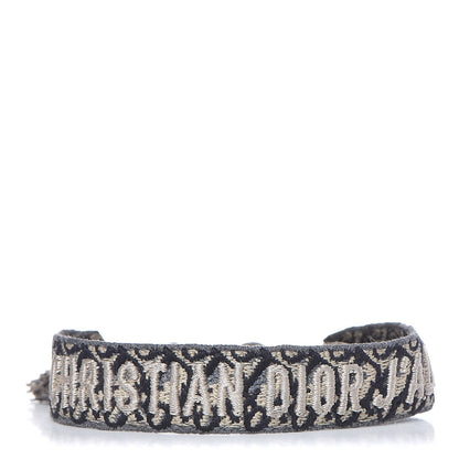 Christian Dior Woven Cotton J'Adior Friendship Bracelet Blue 1 of 4