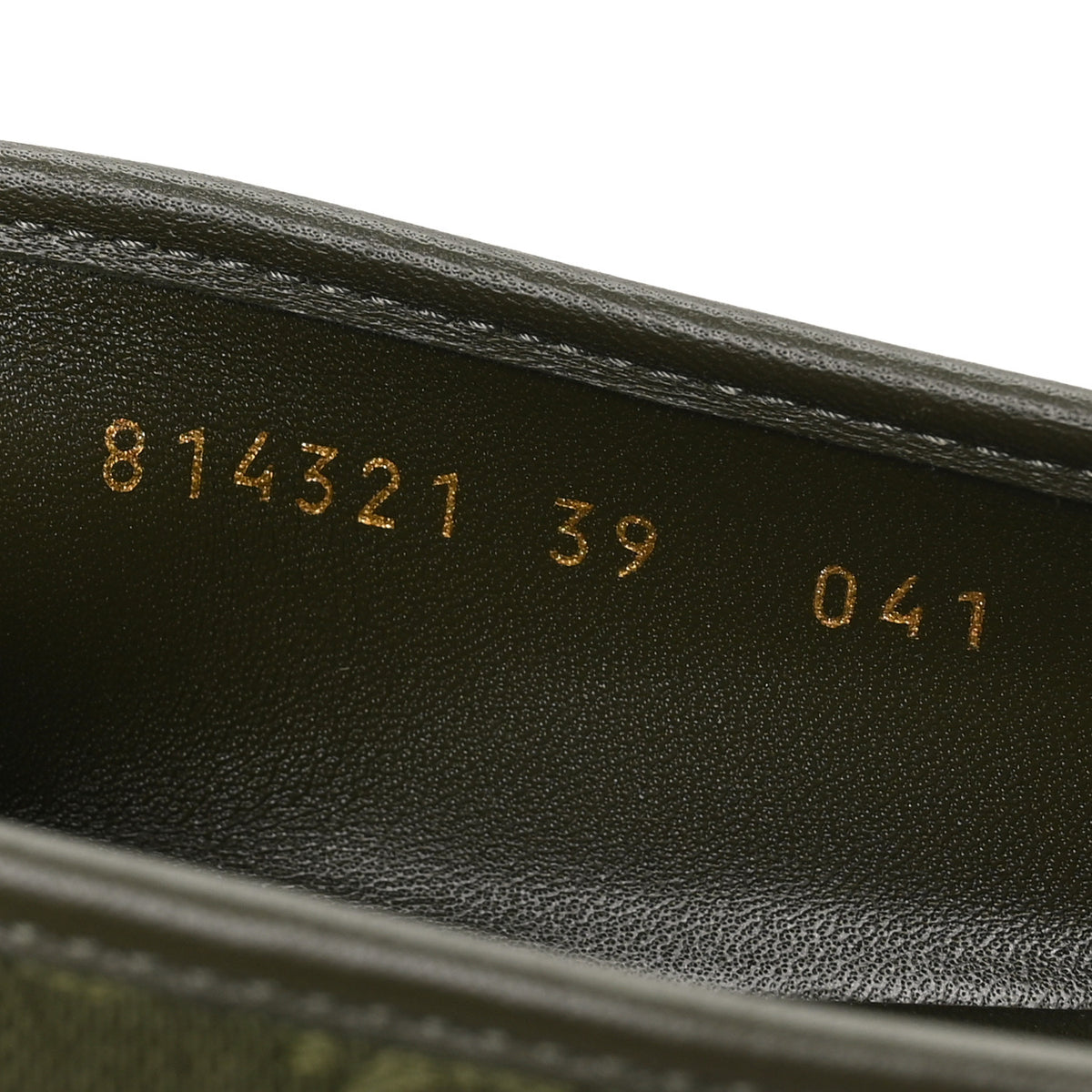 Gucci GG Monogram Horsebit Bow Ballet Flats 39 Green 7 of 10