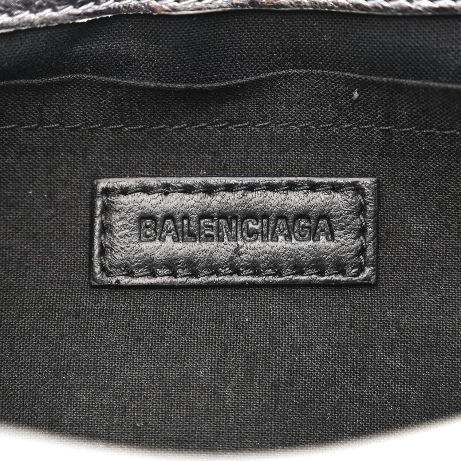 Balenciaga Metallic Agneau Arena Small Le Cagole Sling Bag Silver 7 of 10