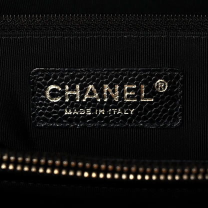 Chanel Caviar Quilted Grand Shopping Tote GST Black 6 of 10