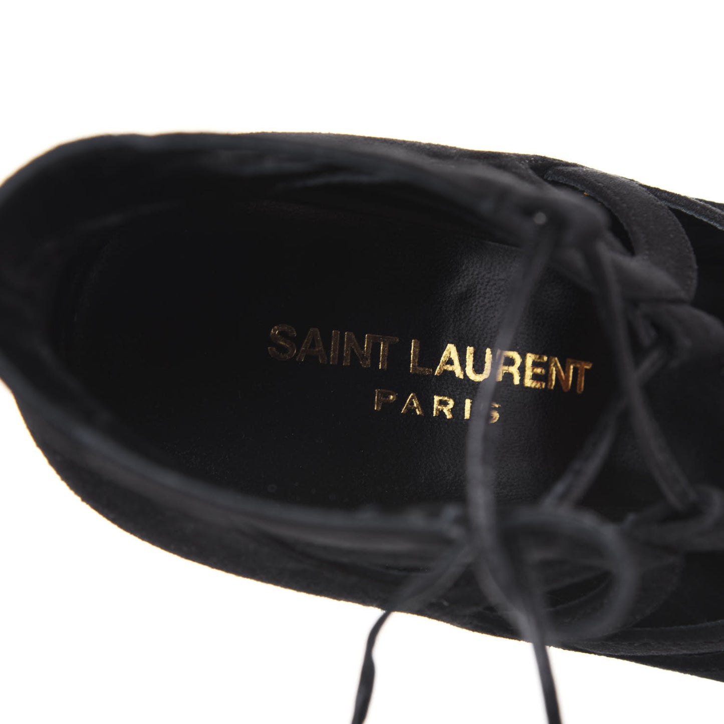 Kid Scamosciato Tribute 105 Platform Sandals 37.5 Black