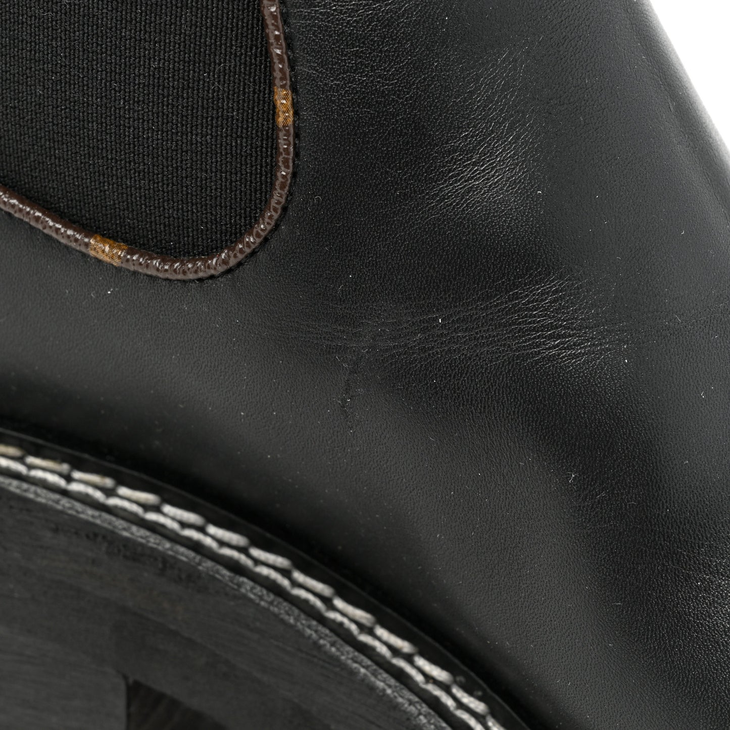 Calfskin Monogram Beaubourg Ankle Boots 40 Black