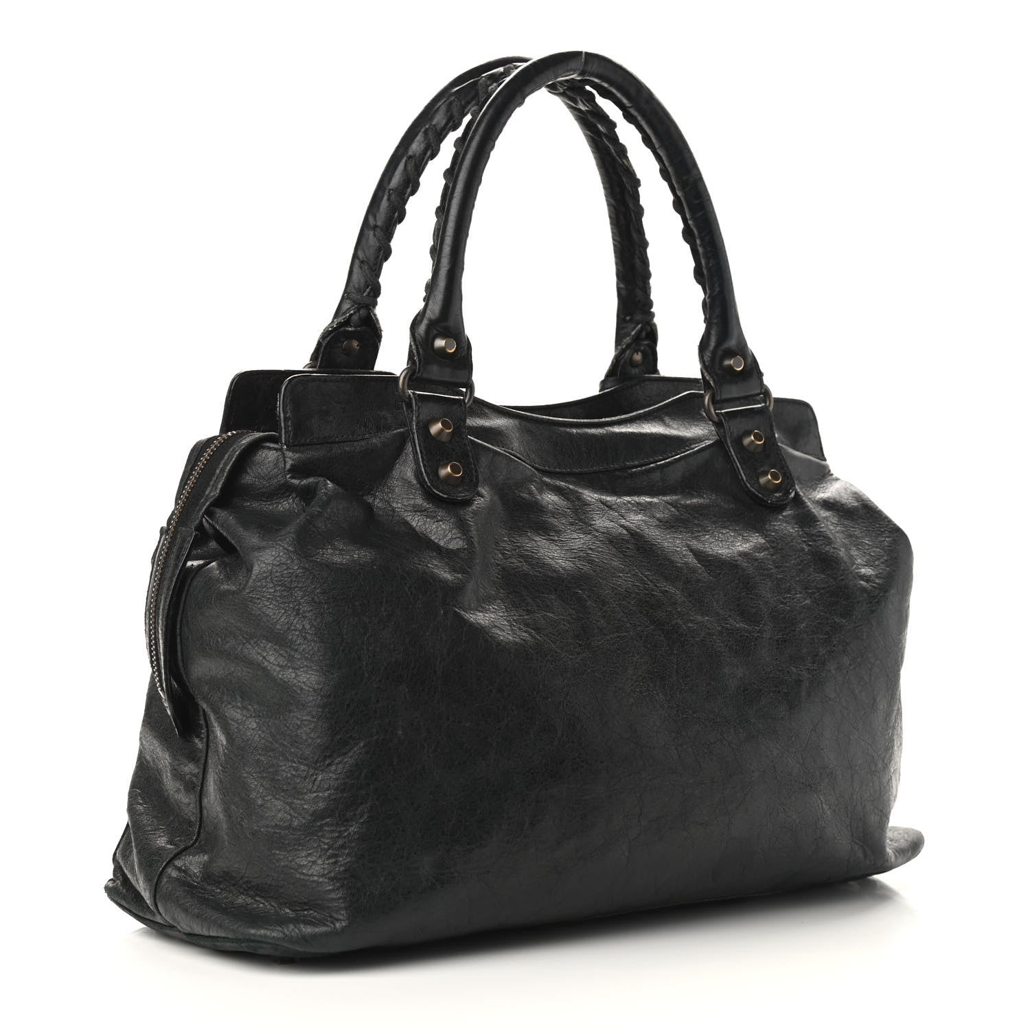 Balenciaga Agneau Classic Hardware Step Black 3 of 16