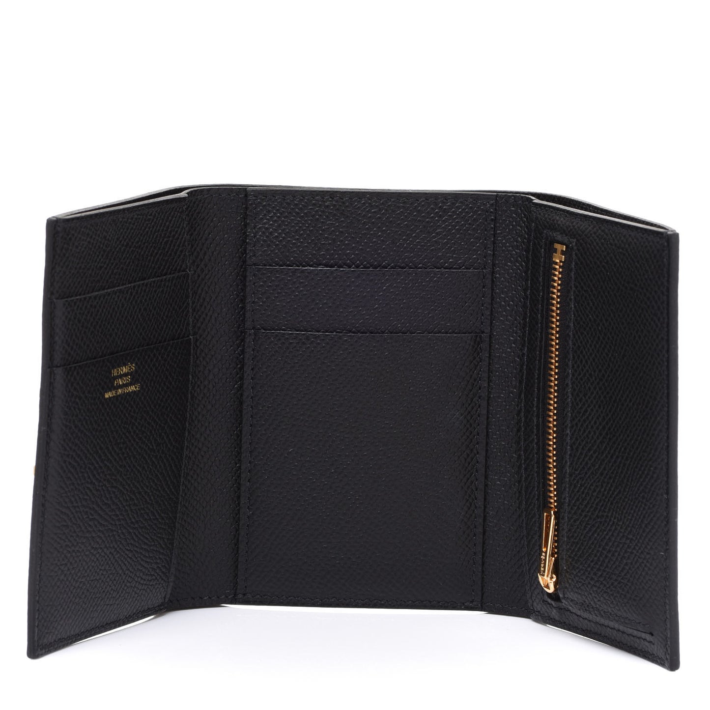 Epsom Tri-Fold Compact Bearn Wallet Black