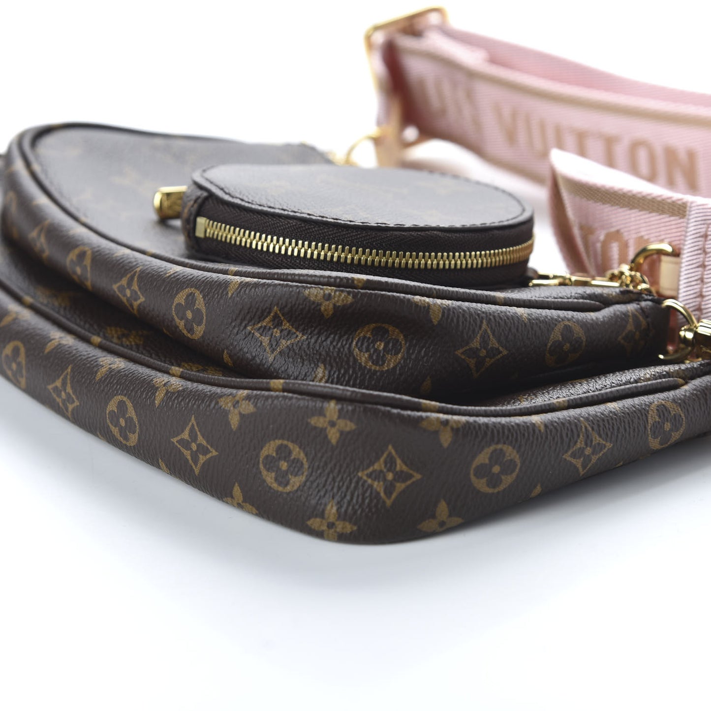 Monogram Multi Pochette Accessories Rose Clair