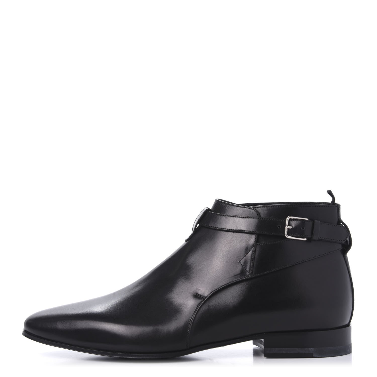 Saint Laurent Calfskin Mens Ankle Boots 41 Black 1 of 10