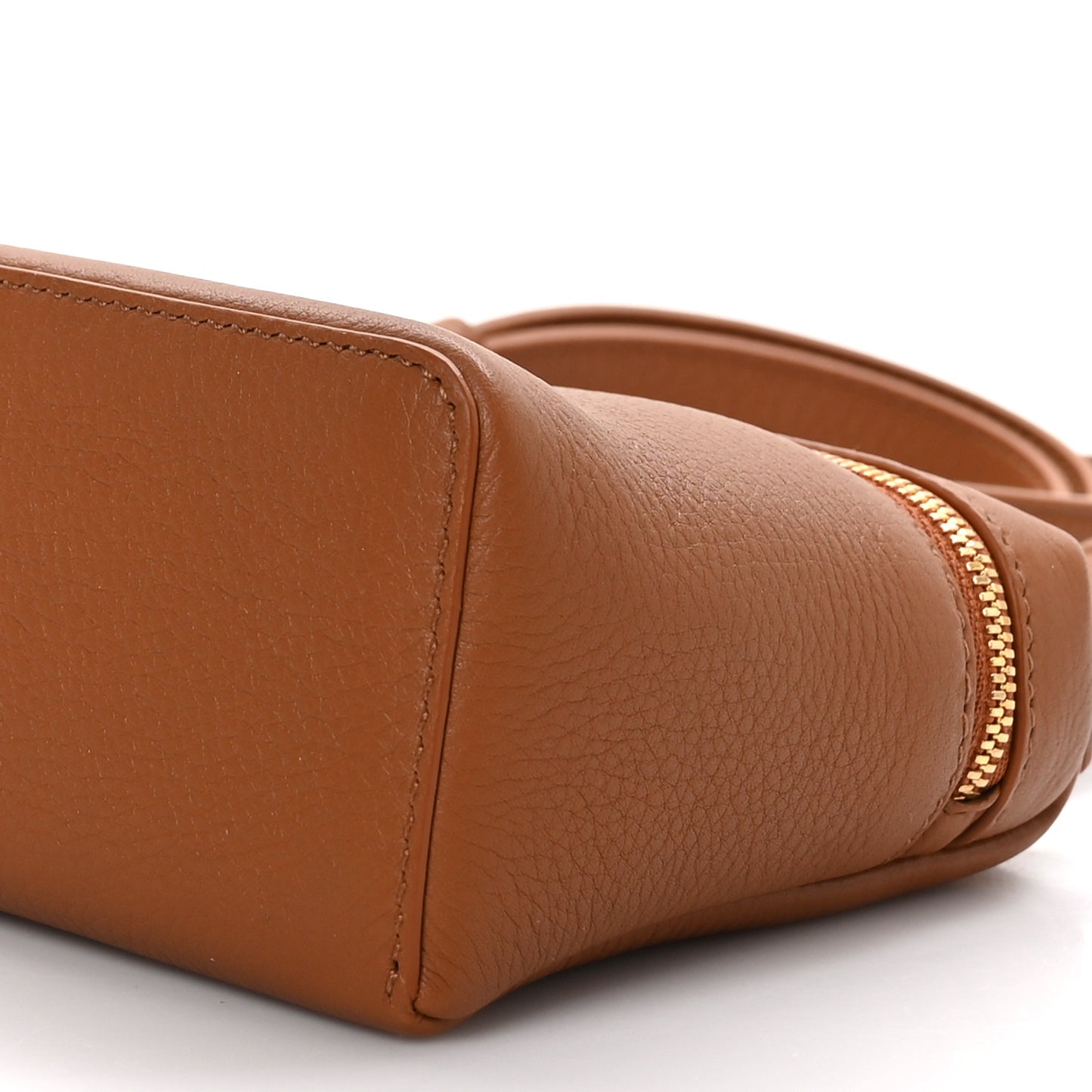 Grained Calfskin L19 Extra Pocket Pouch Warm Tan