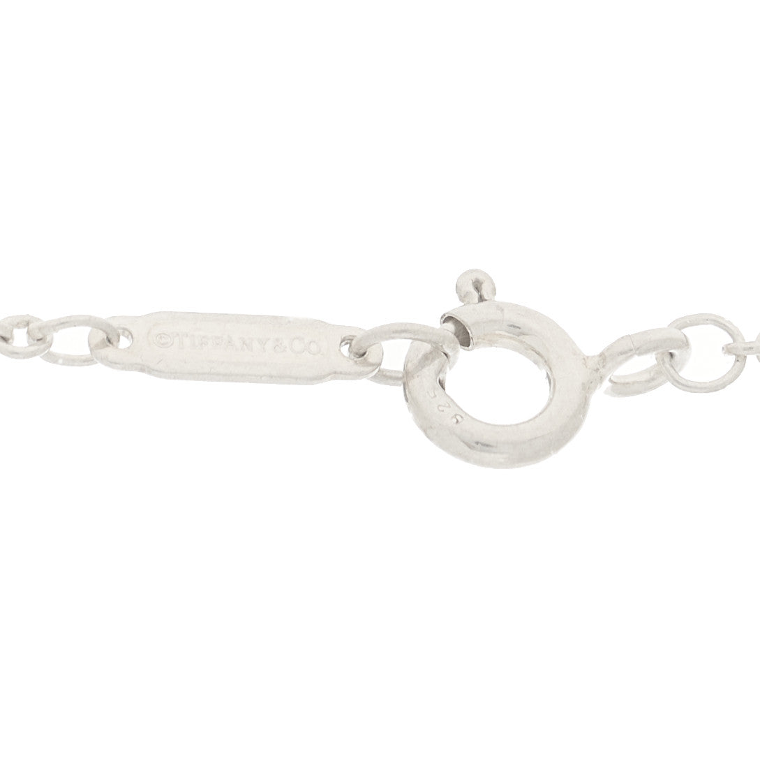 Sterling Silver Heart Cutout Pendant Necklace