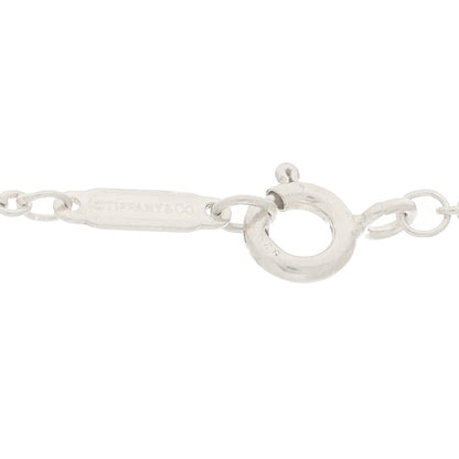 Tiffany Sterling Silver Heart Cutout Pendant Necklace 7 of 7