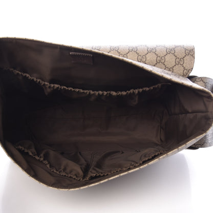 Gucci GG Plus Monogram Messenger Diaper Bag Dark Brown 6 of 14