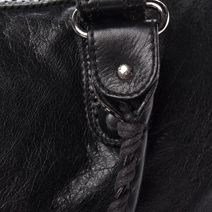 Balenciaga Agneau Giant Brogues Hardware Weekender Black 17 of 20