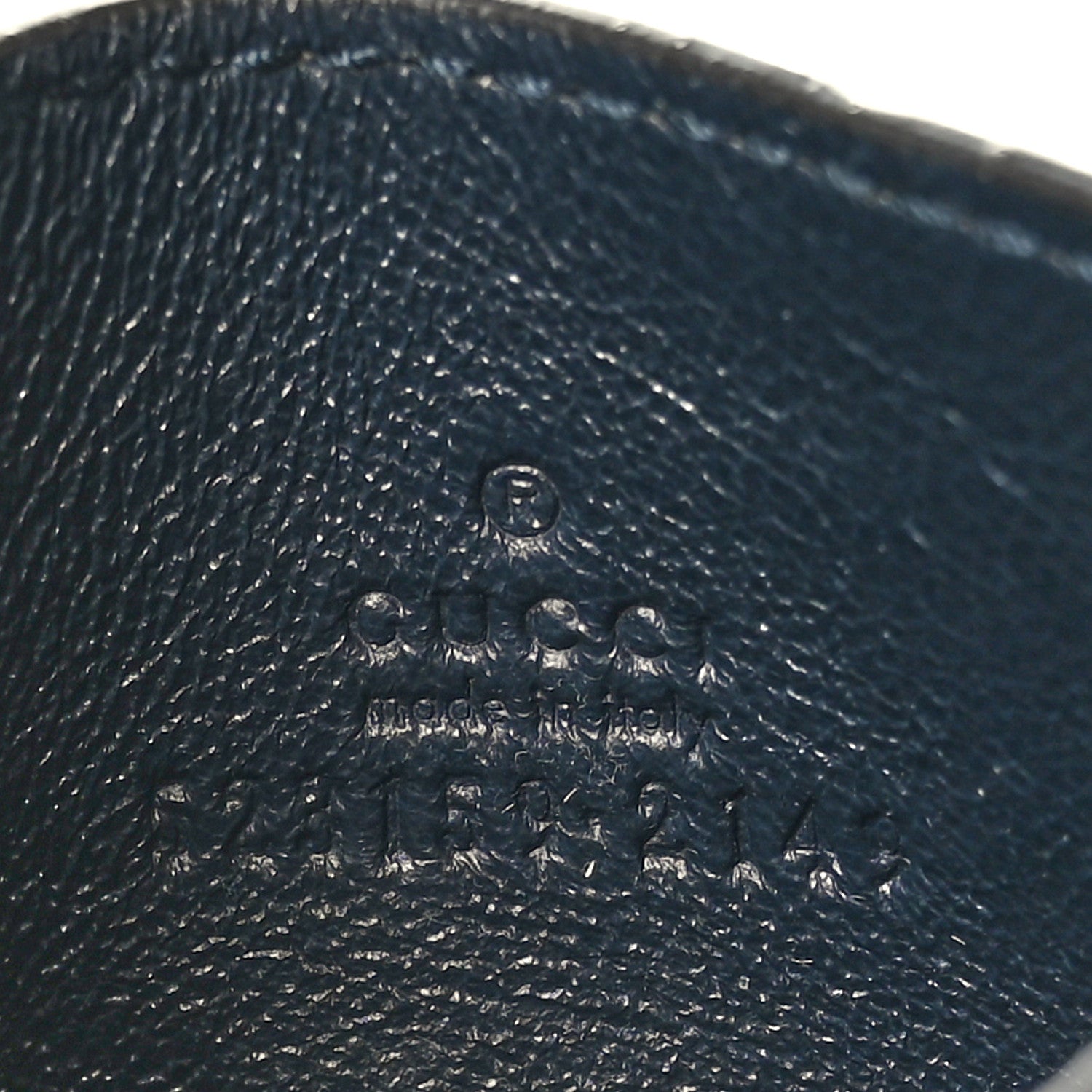 Gucci GG Supreme Monogram Textured Calfskin Web Ophidia Card Holder Beige Ebony Mystic White 6 of 7
