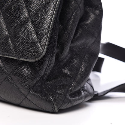 Chanel Caviar Quilted Backpack Black 15 of 17