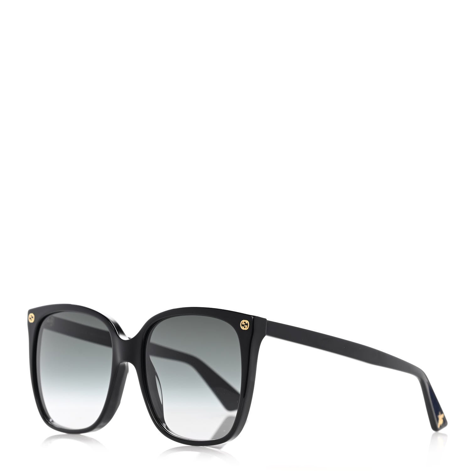 Gucci Acetate GG Sunglasses GG0022S Black 1 of 8