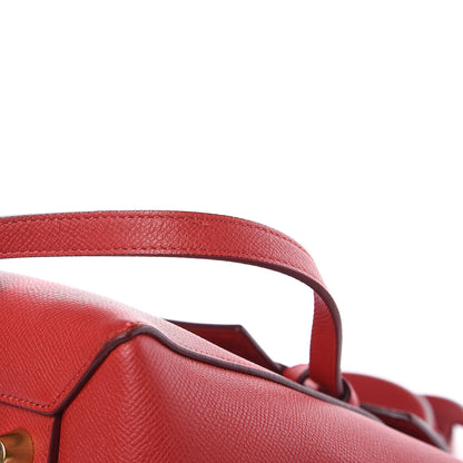 Celine Grained Calfskin Mini Belt Bag Coquelicot 10 of 12