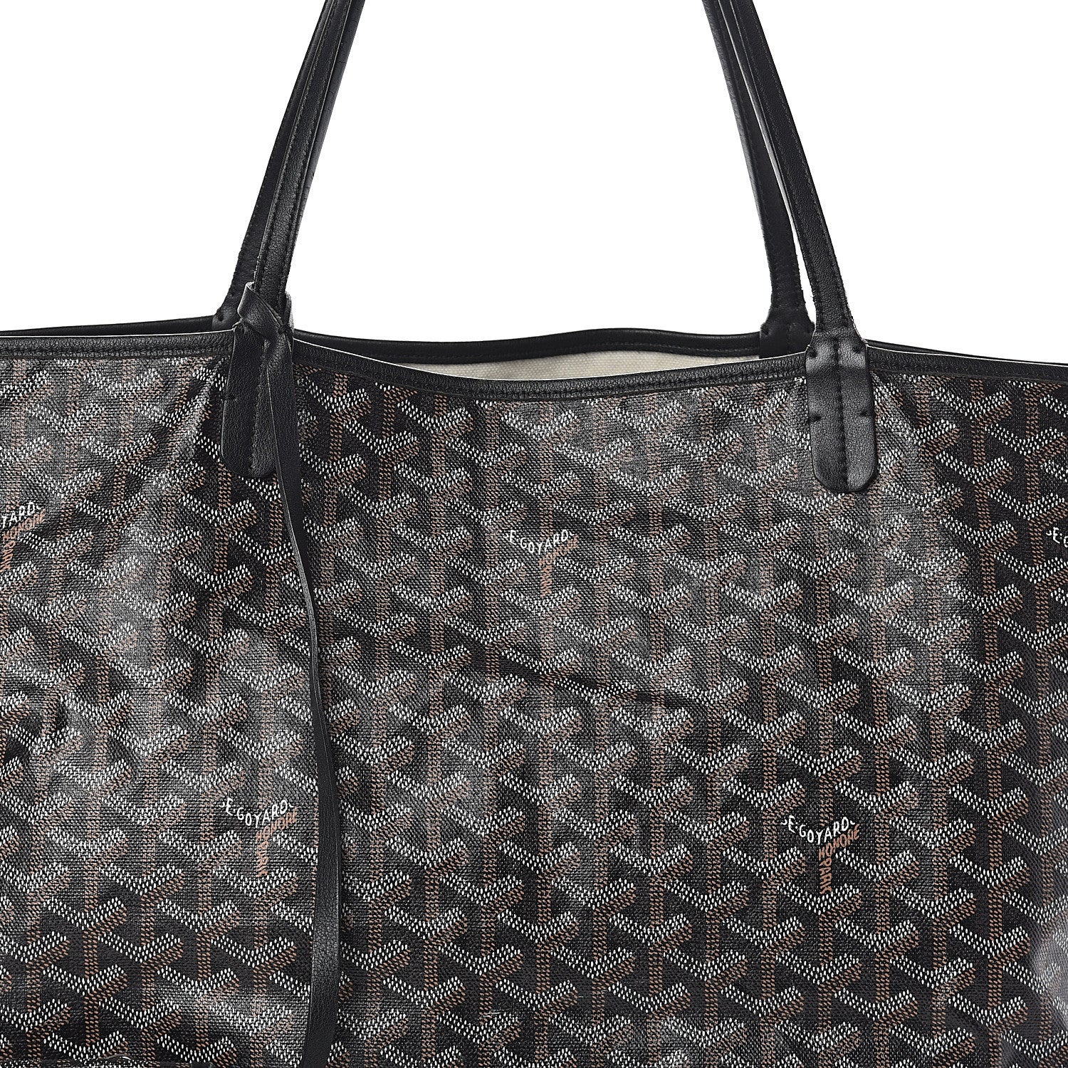 Goyard Goyardine Saint Louis GM Black 7 of 9