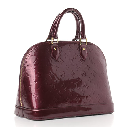 Louis Vuitton Vernis Alma PM Griotte 2 of 12