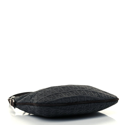 Fendi Velvet Zucchino Suede Ostrik Hobo Grigio Testa di Moro 4 of 10