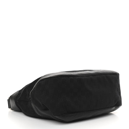 Gucci Monogram Medium Charlotte Hobo Black 4 of 9