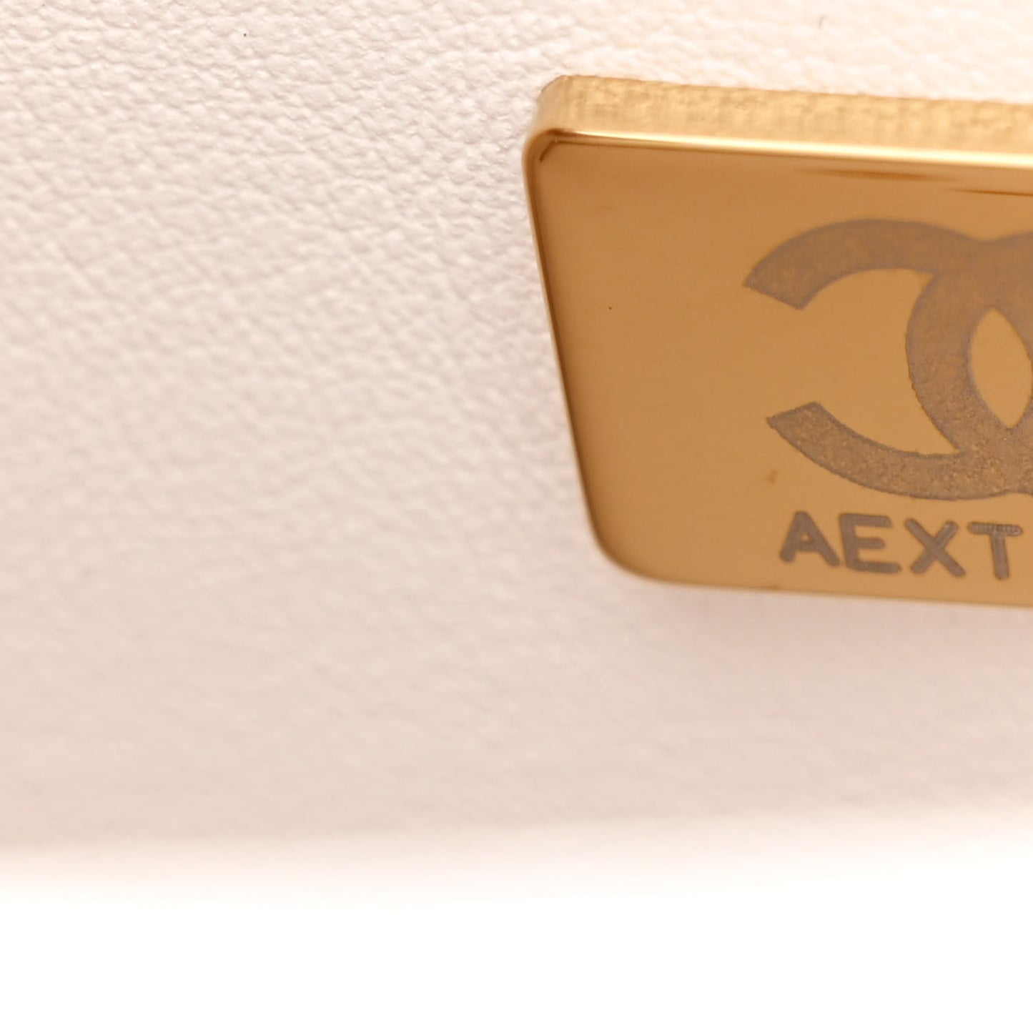 Lambskin Lacquered Quilted Mini Trendy CC Dual Handle Flap Bag White