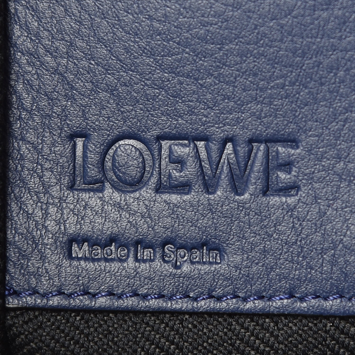 Loewe Calfskin Small Hammock Shoulder Bag Marine 7 of 11