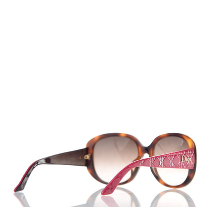 Christian Dior Resin Cannage Lady In Dior 1 Sunglasses Havana Pink 4 of 7