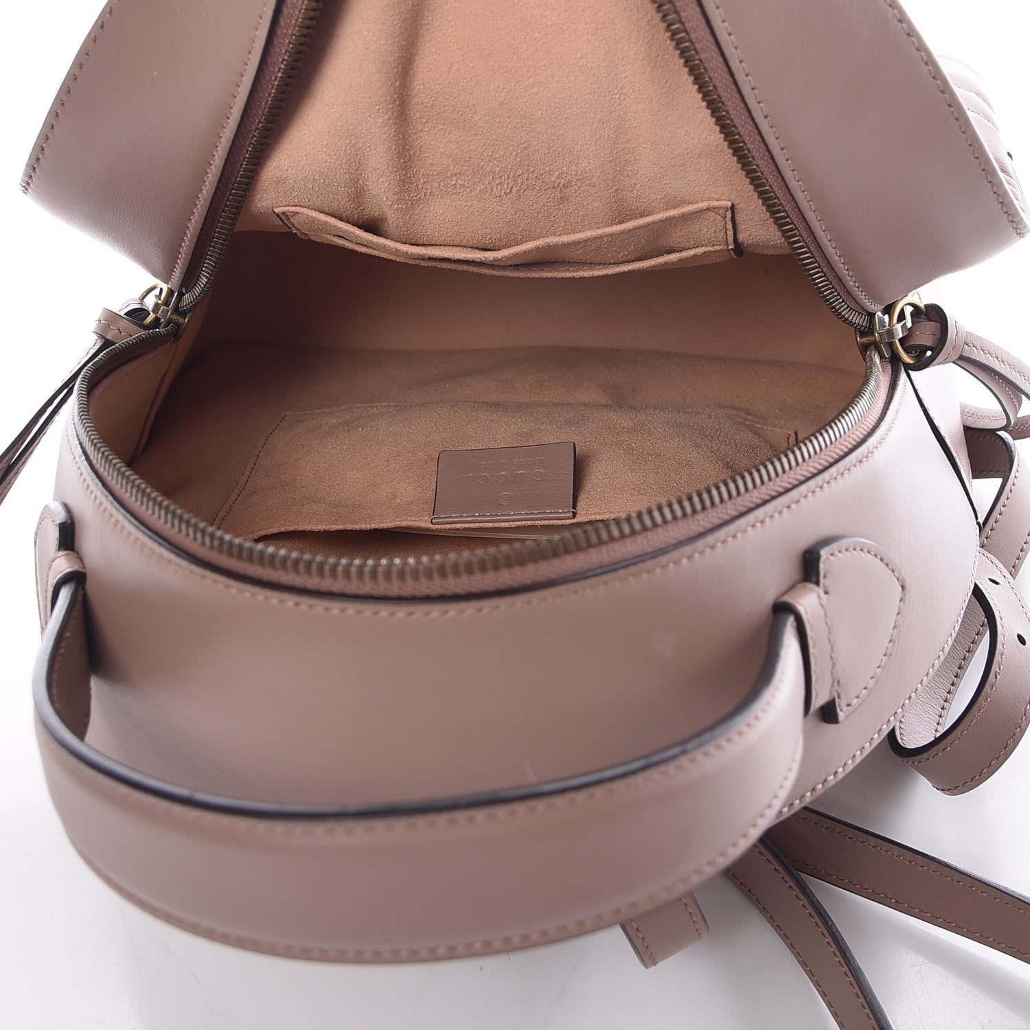 Gucci Calfskin Matelasse GG Marmont Backpack Porcelain Rose 5 of 10