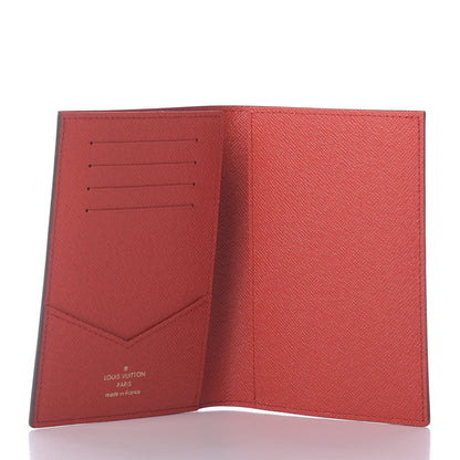 Louis Vuitton Monogram 2019 Christmas Animation Passport Cover Rouge 5 of 8