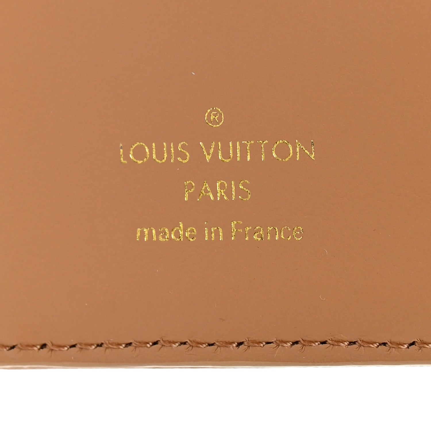 Louis Vuitton Lambskin Embossed Monogram Lou Coussin Wallet Camel 6 of 6