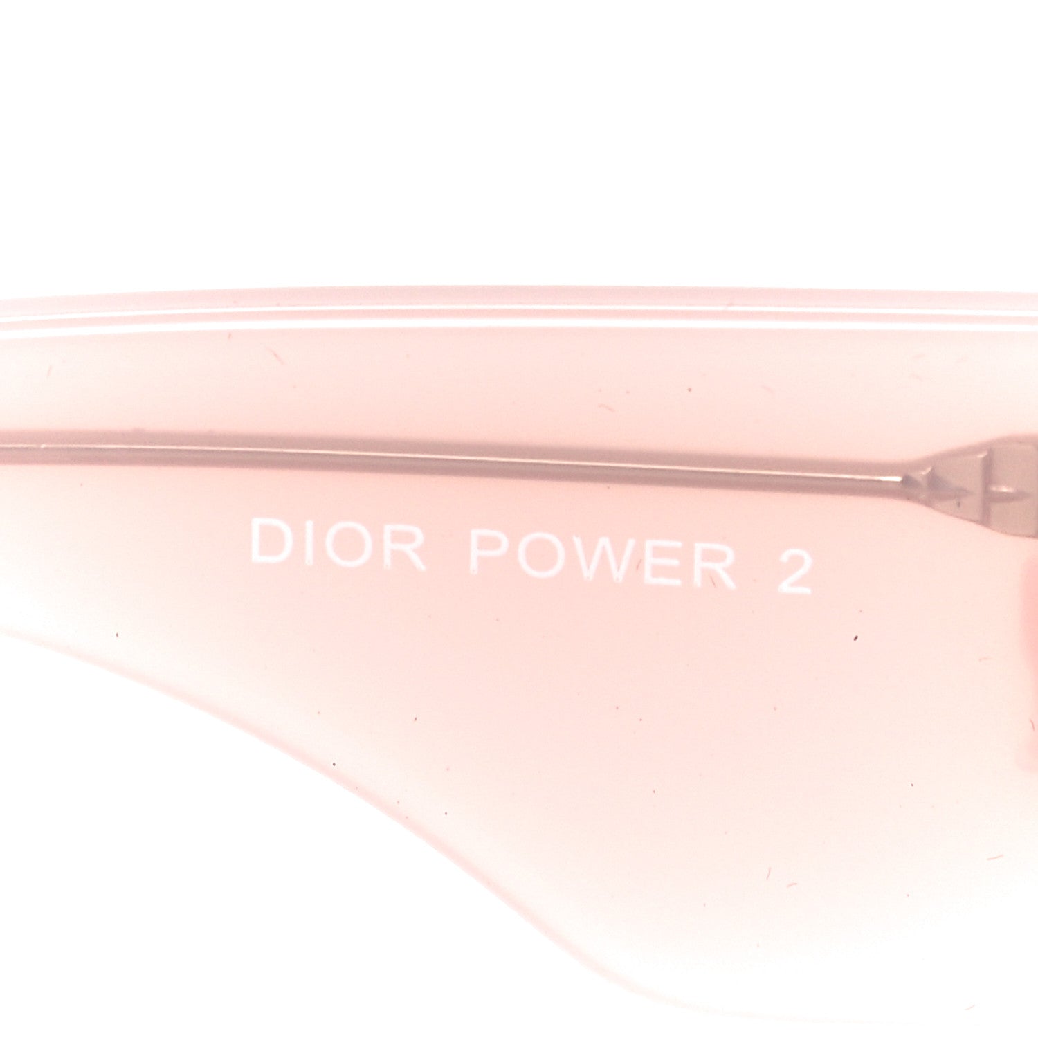 Christian Dior Power 2 Sunglasses Light Pink Yellow 4 of 5