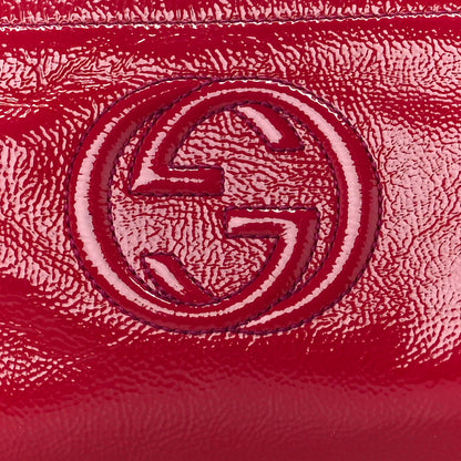 Gucci Soft Patent Soho Cosmetic Case Bright Bougainvillea 8 of 10