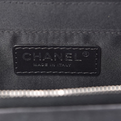 Chanel Lambskin Quilted Small Pocket Box Camera Case Black 8 of 11