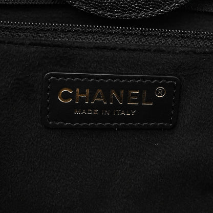 Chanel Caviar Medium Studded Deauville Tote Black 6 of 10