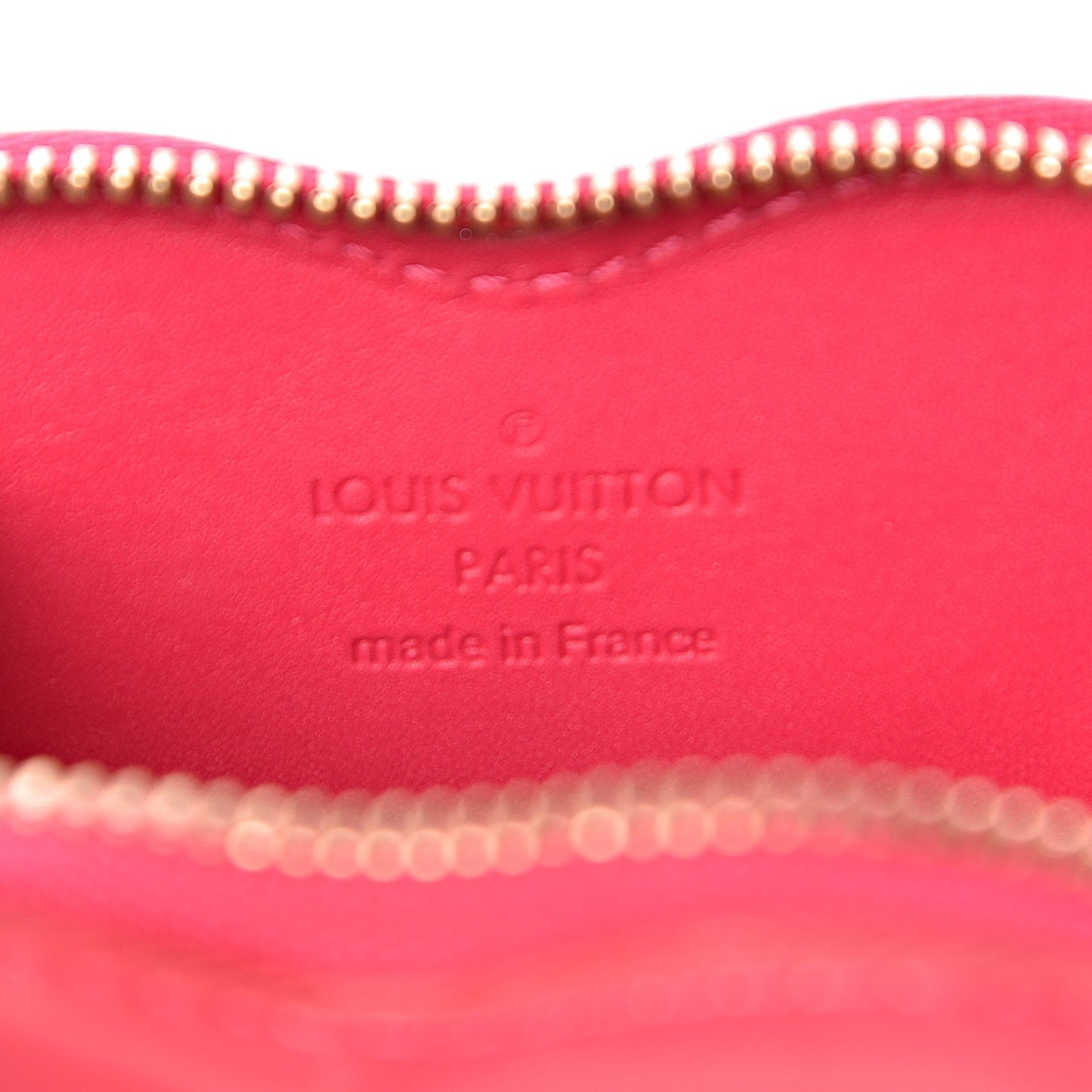 Vernis Heart Coin Purse Rose Pop