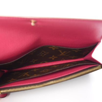 Louis Vuitton Monogram Bloom Flower Emilie Wallet 5 of 7