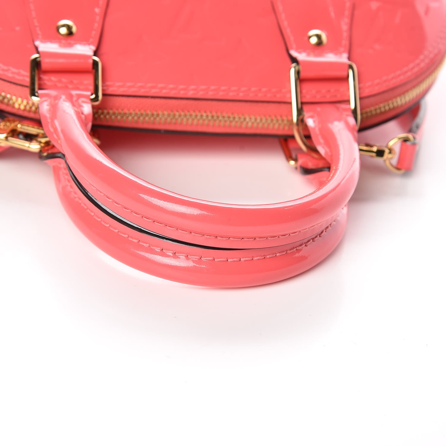 Louis Vuitton Vernis Alma BB Rose Litchi 10 of 13