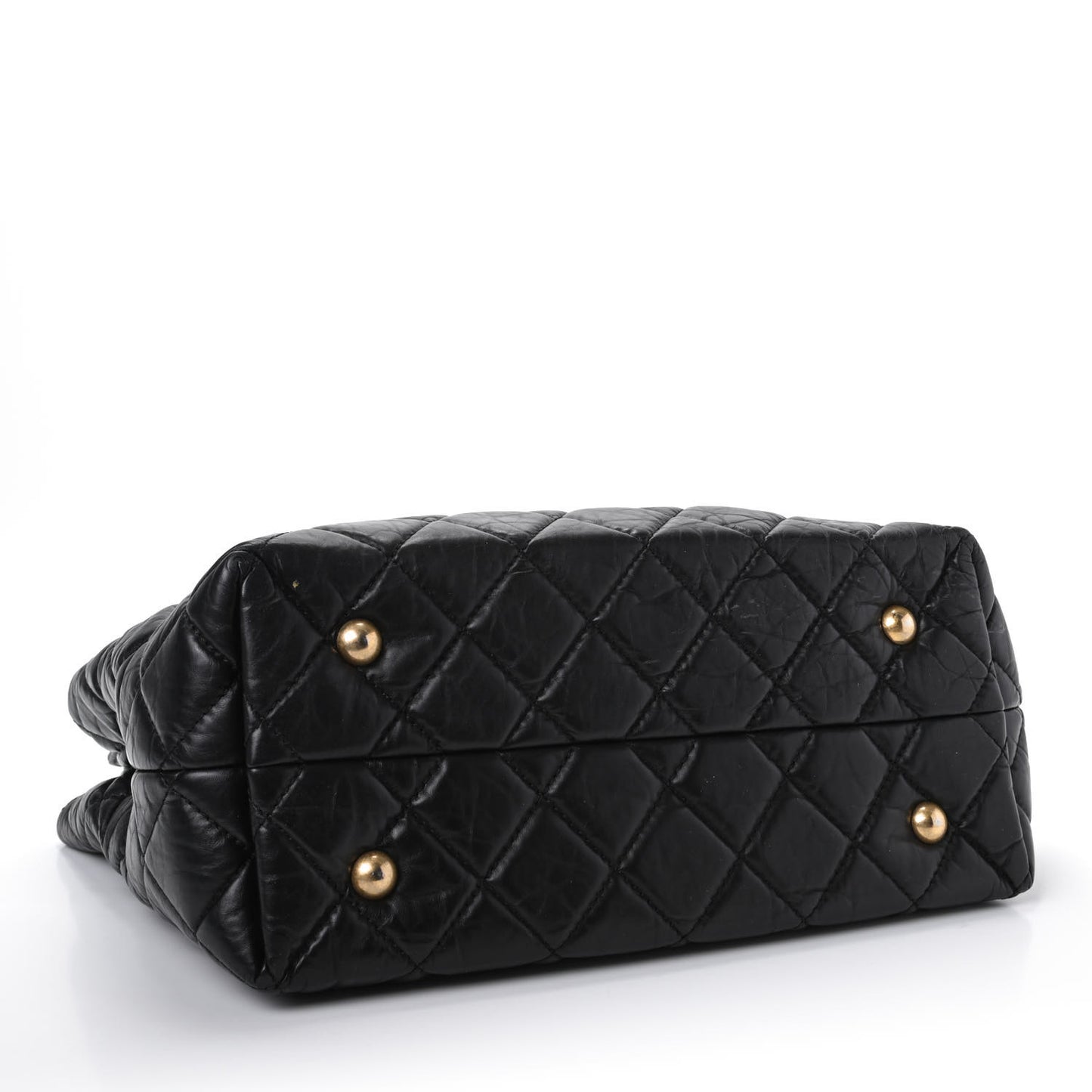 Aged Calfskin Reissue 2.55 Tote Black