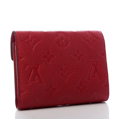 Louis Vuitton Empreinte Victorine Wallet Scarlet 3 of 6