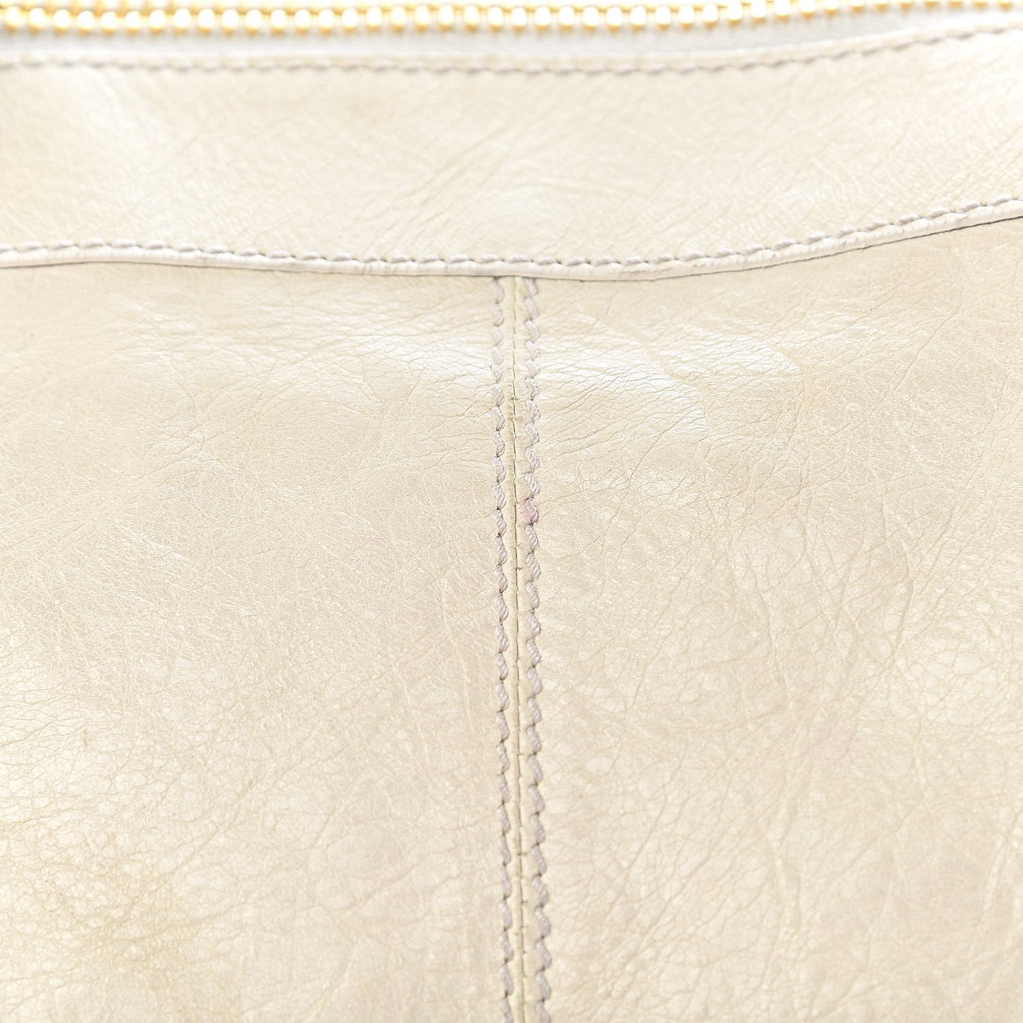 Agneau Giant 21 Gold Hardware Work Natural